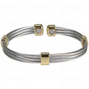    Sabona Trio Cable Magnetic Bracelets: Health & Personal Care