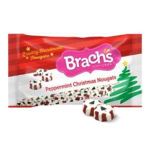 Brachs Christmas Peppermint Nougats:  Grocery & Gourmet 