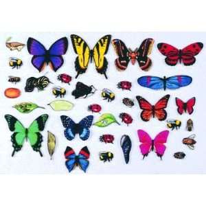  Butterflies Felt Figures for Flannel Boards Ready to Cut 
