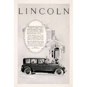 Lincoln Motor Car Vehicle Ford Estate Transportation Automobile Butler 