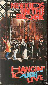 NEW KIDS ON THE BLOCK   Hangin Tough Live (VHS, 1989) 044744903036 
