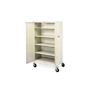  Virco CABCAST372566 Mobile Storage Cabinet with 4 