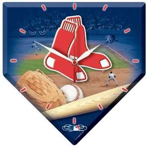  MLB Boston Red Sox High Definition Clock: Home & Kitchen
