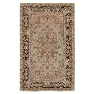 Hand Tufted Persian Dreams Tabriz Seafoam Green Wool Rug With Natural 