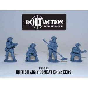    Bolt Action 28mm British Army Combat Engineers: Toys & Games