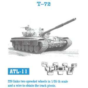  Friulmodel 1/35 T72 Tank Track Link Set (220 Links) Toys 