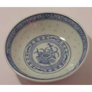  Dish 10cm/4 Dia Ceramic Rice Pattern Guaranteed quality 