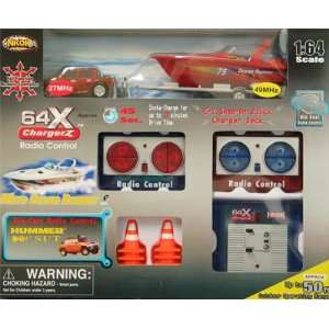  NKOK Mini RC Car/Boat Hummer H2 Combo Toys & Games