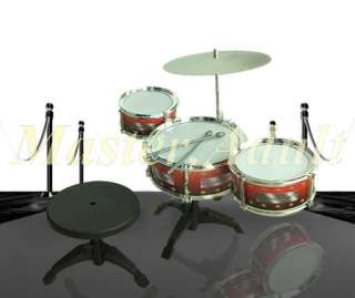 Drum Set for Child Kid: 8.3 Tom Tom, Cymbal, Drum Stick, Chair 7 
