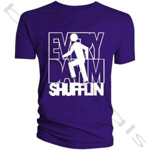   Shufflin Men T Shirt LMFAO Party Rock Anthem Every Day Im Shuffling