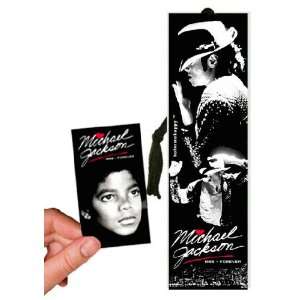  Michael Jackson Glow Bookmark and Magnet: Office Products