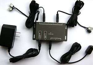 IR Infrared Remote Control Extender Repeater 4 Emitters original plug 