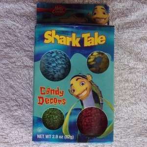 Shark Tale Fish Candy Sprinkles Cake Cookie Decoration  