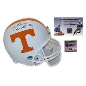  Jason Witten Autographed Helmet   Tennessee Volunteers 