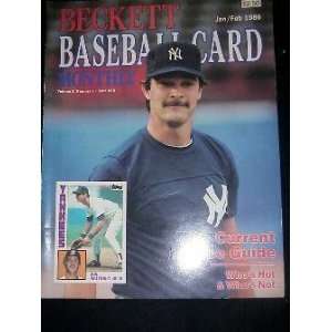    Jan/Feb 1986 Beckett Baseball w/Mattingly Cover