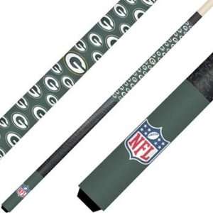  NFL Green Bay Packers Pool Cue & Case Combo Set Sports 