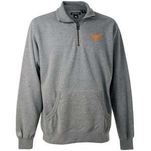  Antigua Texas Longhorns Revolution Fleece Pullover: Sports 