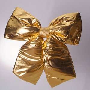  Large Gold Fabric Holiday Christmas Bow 24 x 27 Home 