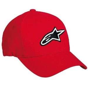  Alpinestars Youth Astar Hat Red Youth Large/Extra Large L 