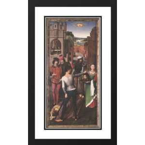  Memling, Hans 16x24 Framed and Double Matted St John 
