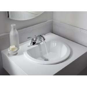   Bryant Drop In Round Bathroom Sink with Center Drain from the Bryant