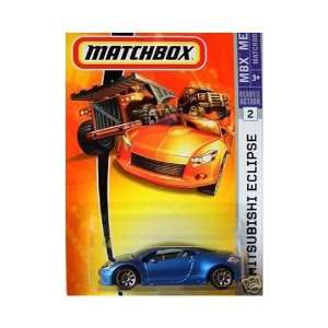   2006 164 Scale Blue Mitsubishi Eclipse Die Cast Car #2 Toys & Games