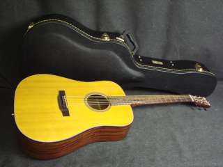   BR 140 Solid Top Acoustic Guitar BR140 Dreadnought w/ Case  