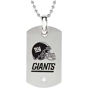  New York Giants Logo NFL Pendant w/chain: Jewelry
