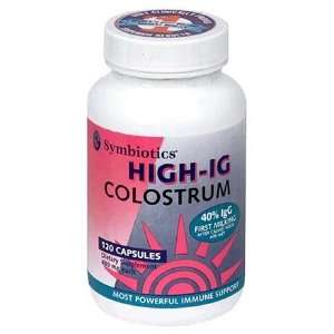  Symbiotics High IG Colostrum, 480 mg, Capsules, 120 