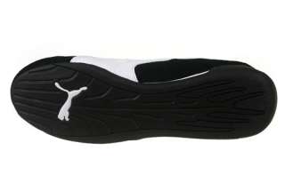 Puma Womens Shoes Repli Cat 3S Black and White Suede Sneakers 303549 