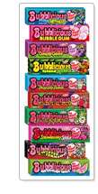   bubble gum blowing power. It is sure to please bubble gum lovers of