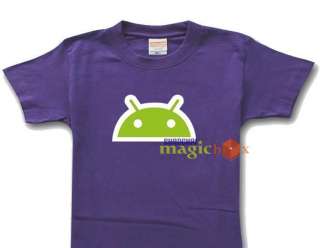 Android Logo Google Phone OS Geek T Shirt SMART BRAIN  