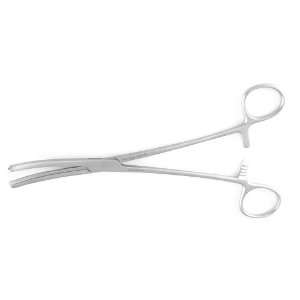  BUIE Pile Clamp, 8 1 2 (21.6 cm), curved angiotribe jaws 