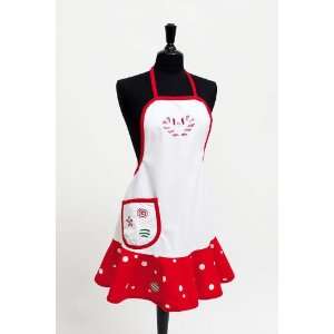  North Pole Candy Factory Apron: Home & Kitchen