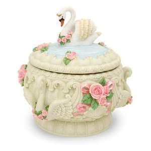  Swans and Roses Musical Keepsake by Twinkle Baby