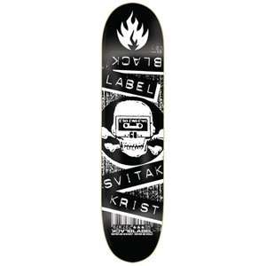 Black Label   Svitak Rock Bottom Skateboard Deck (7.75 x 31)  