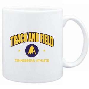  Mug White  Track & Field   Tennessean Athlete  Usa 