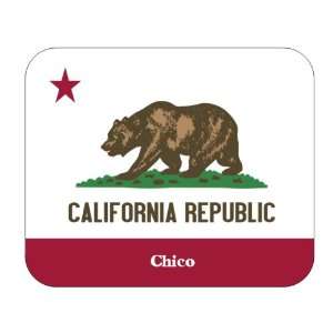  US State Flag   Chico, California (CA) Mouse Pad 