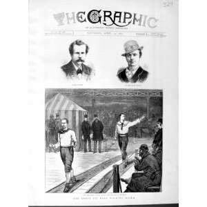  1877 Walking Match Men Sport OLeary Edward Weston