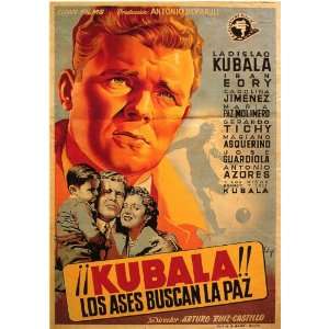  Los Ases Buscan La Paz Movie Poster (11 x 17 Inches   28cm 