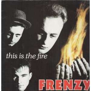   THE FIRE LP (VINYL) FRENCH RAGE 1989 FRENZY (ROCKABILLY GROUP) Music