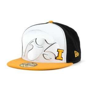  Iowa Hawkeyes New Era 59FIFTY NCAA Emerge Cap Hat Sports 