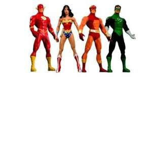  Justice League of America Series 3 Action Figure Set: Toys 