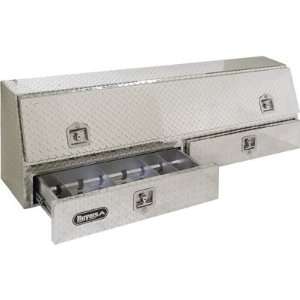 Buyers Aluminum Topside Truck Box with Drawers   72In.L x 21In.W x 13 