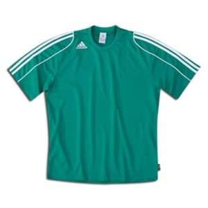 adidas Squadra II Soccer Jersey (Green/Wht)  Sports 