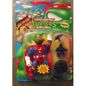   Ninja Turtles (Rare Card) 1993 Sewer Heroes   Super Mike: Everything
