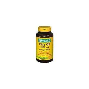 Omega 3 6 9 Chia Oil 1000 mg   60 softgels,(Goodn Natural):  