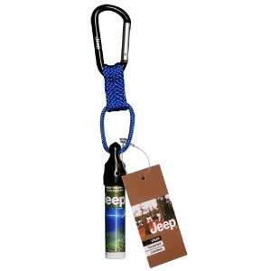  EK Ekcessories 19537C C23 AM Blue Jeep Lip Balm Carabiner 