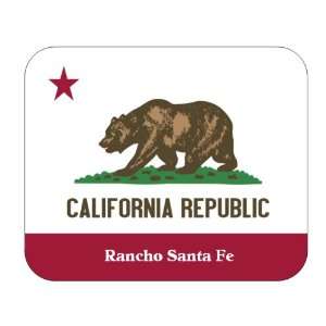  US State Flag   Rancho Santa Fe, California (CA) Mouse Pad 