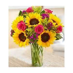 Sunflower Lovers Bouquet:  Grocery & Gourmet Food